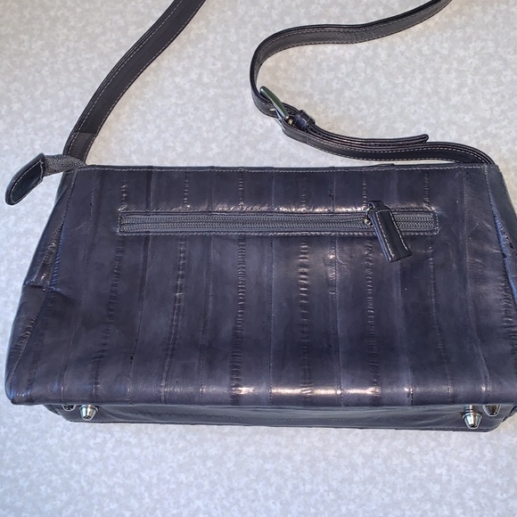 Vintage Eel Skin Shoulder Bag - Picture 4 of 13